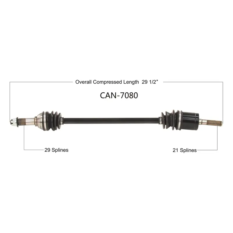 2018-2019 Can Am Defender HD8 HD10 CV axle shaft  front left TrakMotive Can-7080
