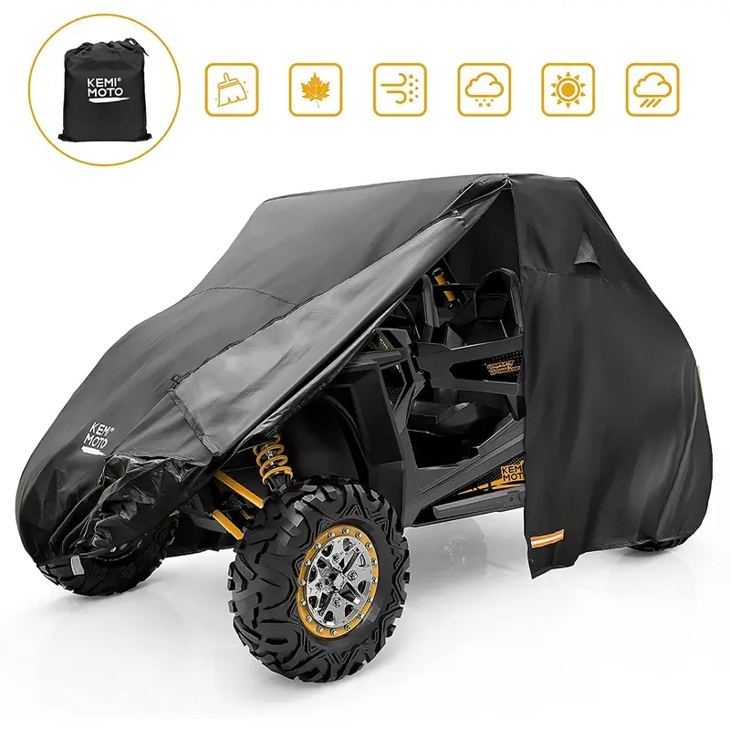 UTV 420D Waterproof Covers 2 Seater for Can-Am, Polaris, Kawasaki