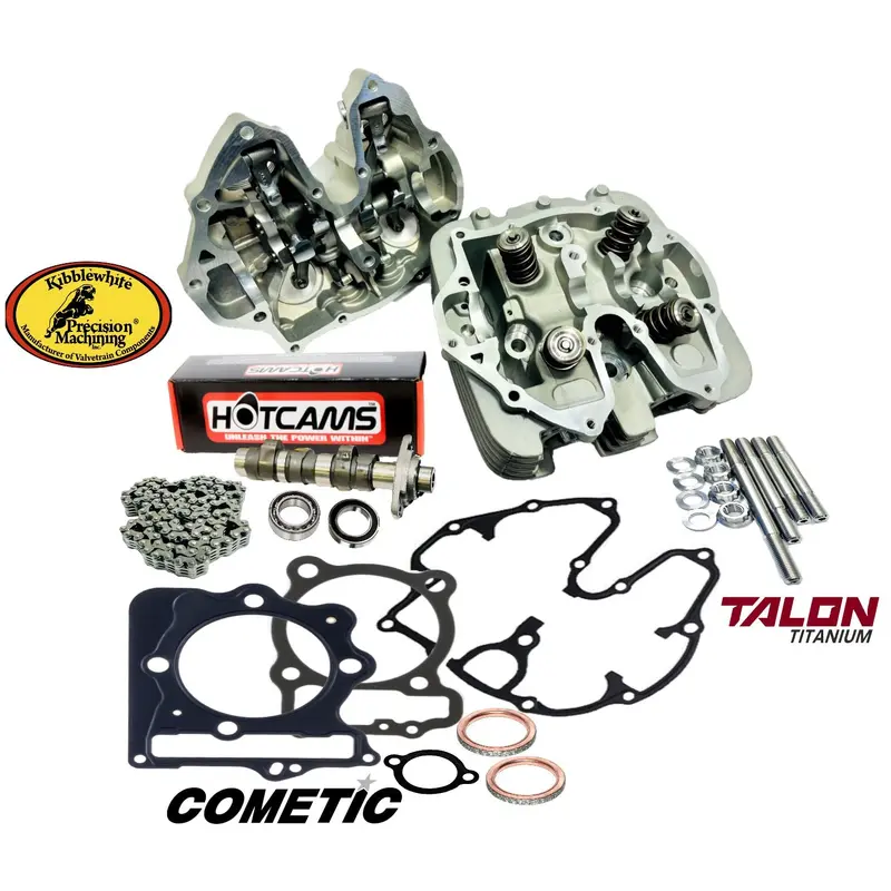400EX Ported Cylinder Head Assembly Stage 2 Hotcam Kibblewhite Studs Complete