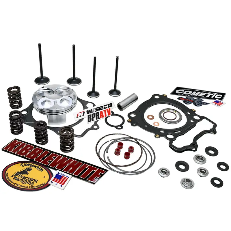 14-16 Yamaha YZ250F YZ 250F Kibblewhite Titanium Valves Springs Piston Cometic