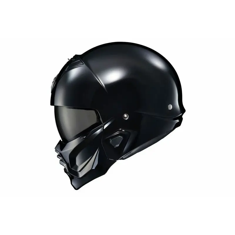 Covert 2 Open Face Helmet Gloss Black 3x