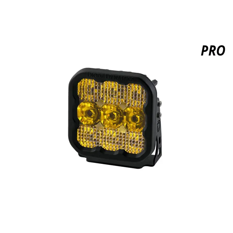 Diode Dynamics Stage Series 5" Yellow Pro LED Pod (One)