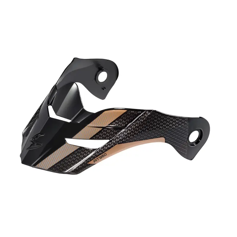 Exo At960 Peak Visor Hicks Black/Gold