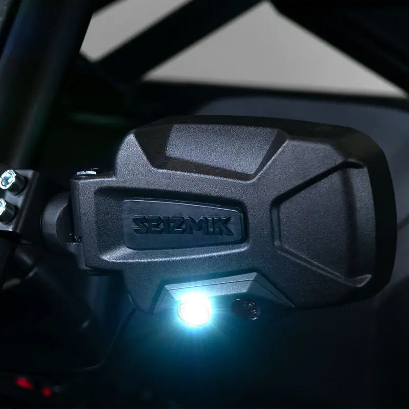 Seizmik 01+ A Cat/ Hon/ Kaw/ Pol/ Yam Pursuit Night Vision LED Sideview Mirror 1.75 in.