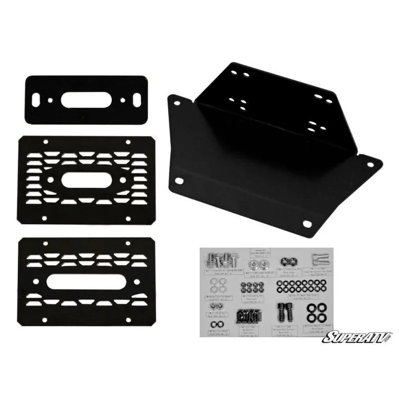 Polaris Ranger XP 1000 Winch Mounting Plate by SuperATV