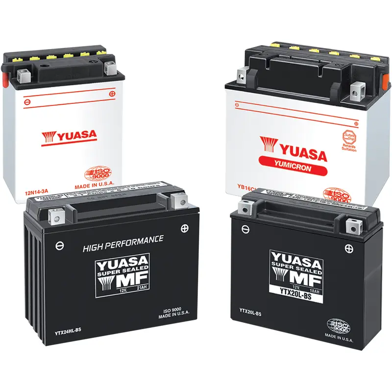 YUASA AGM Battery - YTX20H-BS .93 L YUAM62RBH