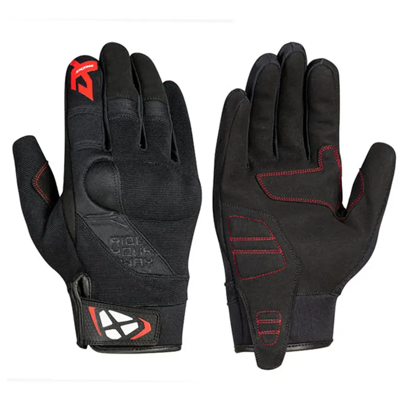 Ixon RS DELTA Glove Blk/Red/Wht - Lightweight Roadster