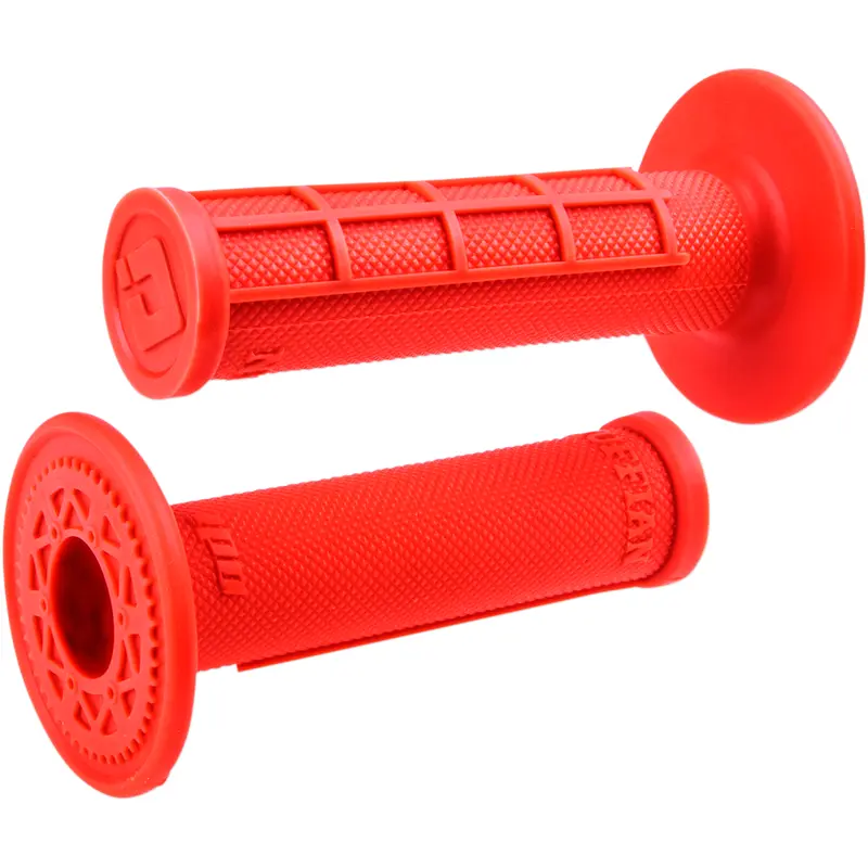 ODI Grips - Ruffian - Half Waffle - Fluorescent Orange H01RFFO