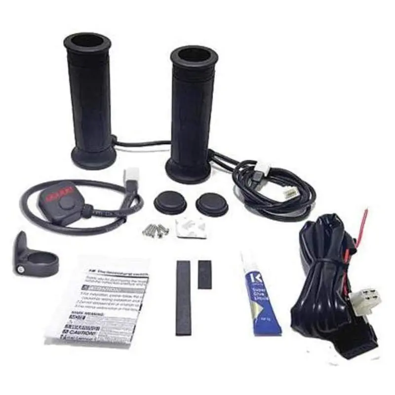 5-Level Heated Grip 7/8" + 7/8" with heated thumb