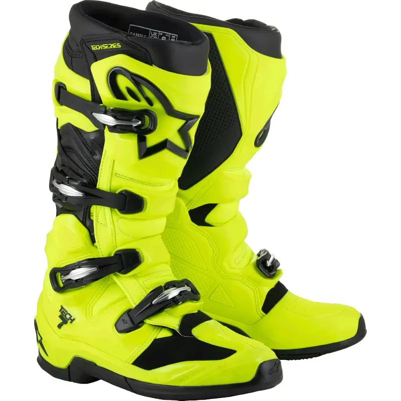 Tech 7 Boots Yellow Fluo/Black 11