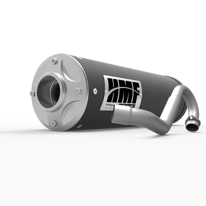 HMF Muffler Kawasaki Brute Force 750 12-14 Gun Metal Titan-QS Full System Exhaust