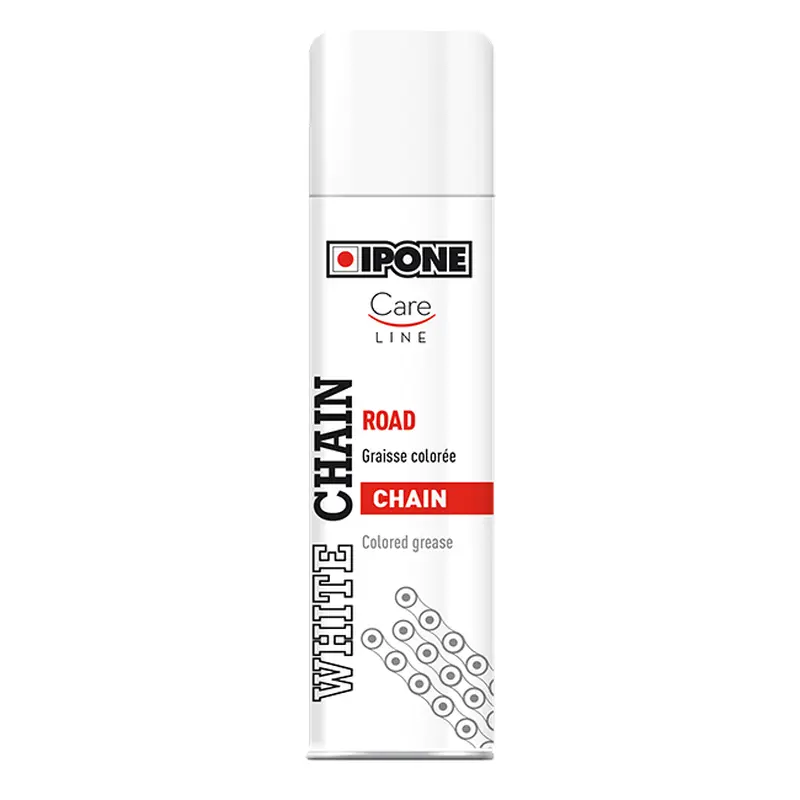 250ml White Chain Coloured Road Chain Lube IPONE. DG (800645)