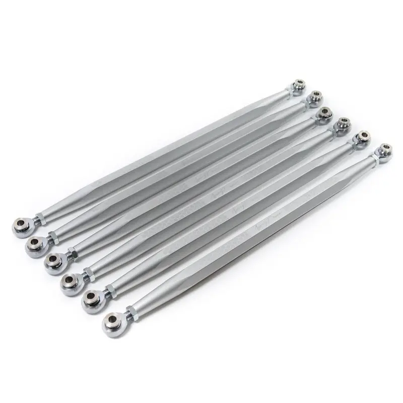 Can-Am Maverick X3 Adjustable Rear Radius Rod Set Silver