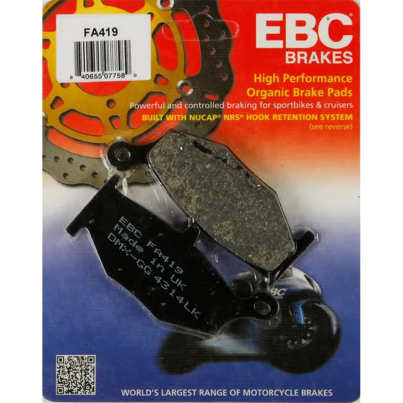 EBC Standard Brake Pads | FA419