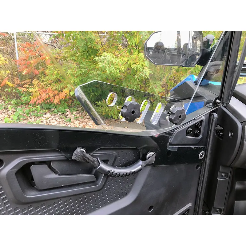CF Moto Z-Force 800-950 Trail Vented Polycarbonate Upper Doors Kit (Tinted) 252380-LT