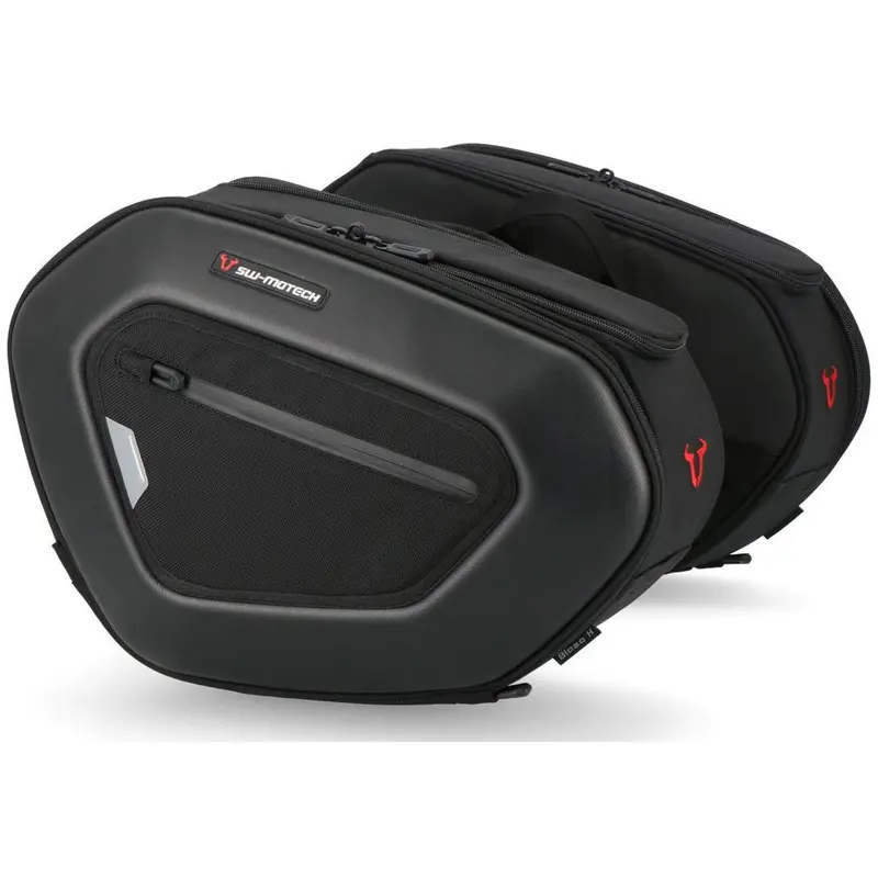 SW MOTECH PRO BLAZE HIGH SADDLEBAGS PRO1680D BALLISTIC NYLON BLACK IN PAIRS