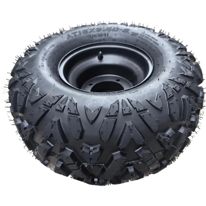 18 * 9.5-8 Rear Wheel Assembly for ATV-P003,ATV-P004,ATV-P008,ATV-P009