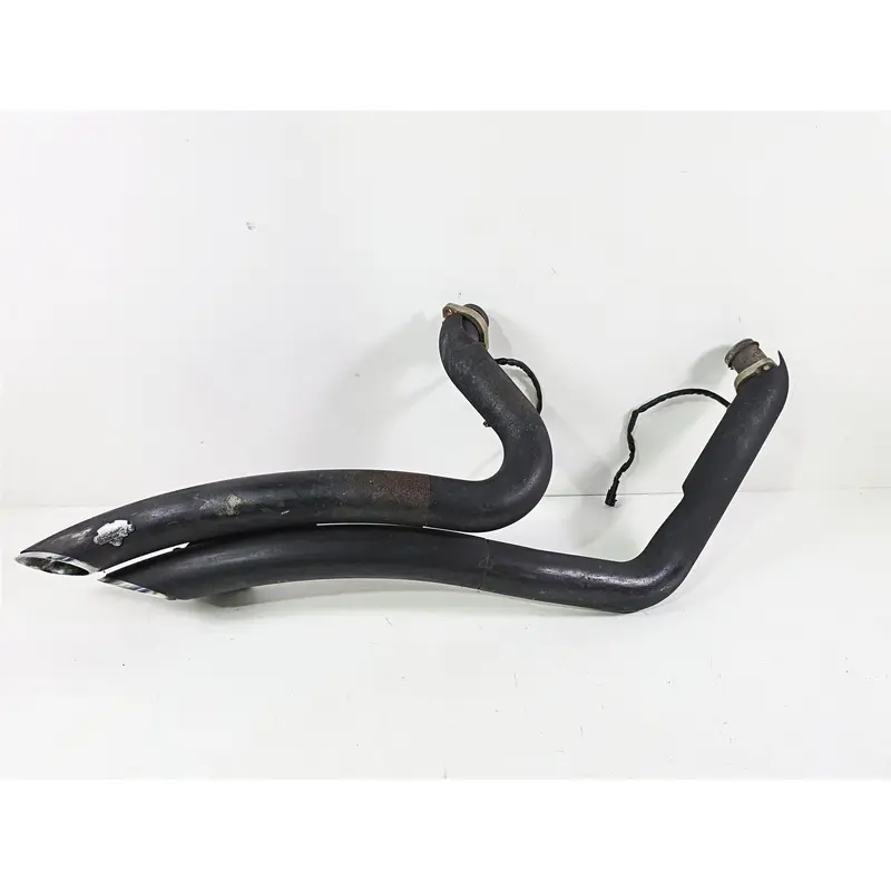 2008 Harley FLSTSB Cross Bones Vance Hines Radius Exhaust Pipe System 26029
