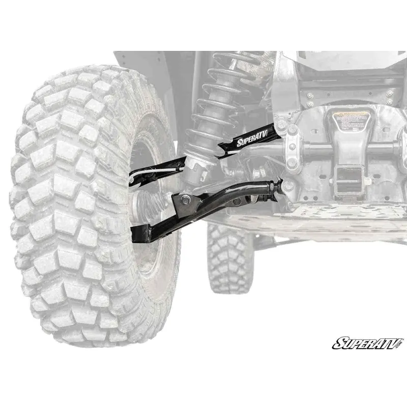 SuperATV Can-Am Commander High Clearance 1.5" Rear Offset A-Arms