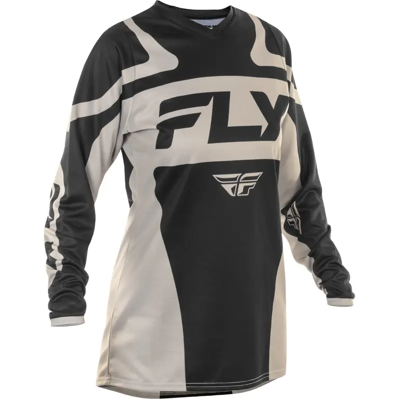 Women's F 16 Jersey Black/White Lg