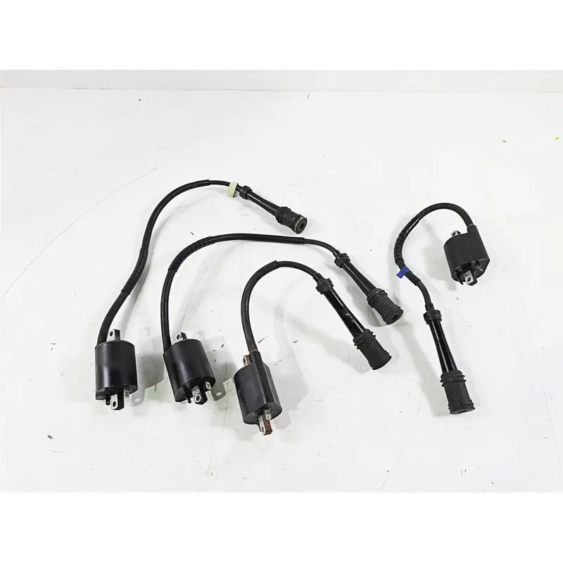 2004 Yamaha XVZ1300 Royal Star Ignition Coil Wire Plug Set 4XY-82310-10-00