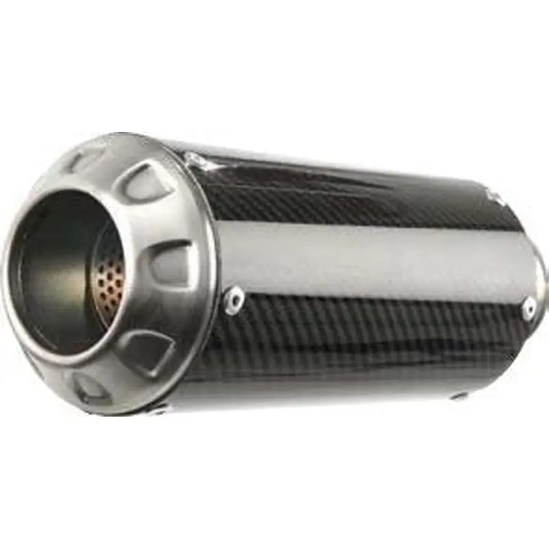 HOTBODIES MGP EXHAUST SLIP-ON CARBON FIBER STAINLESS END CAP 61702-2404