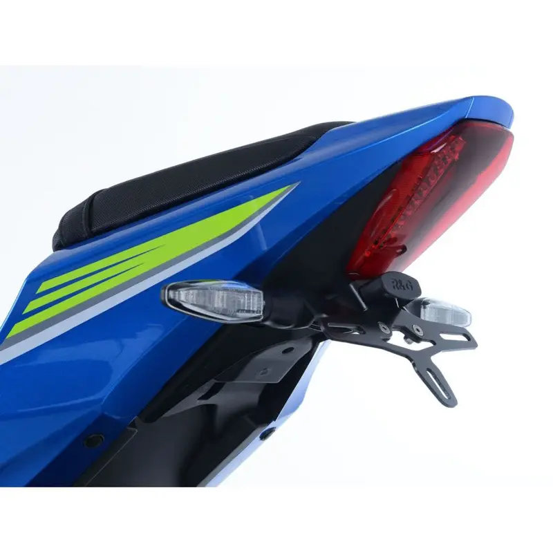 R&G Racing Black Tail Tidy License Plate Holder For 2017-2018 Suzuki GSXR1000