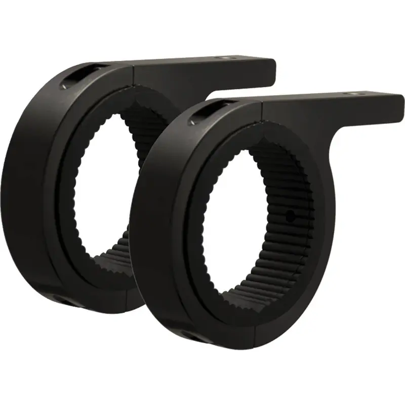 Pair of Black 3.00" Tube Frame Mounting Clamp (For M10 Mounting Bolt)