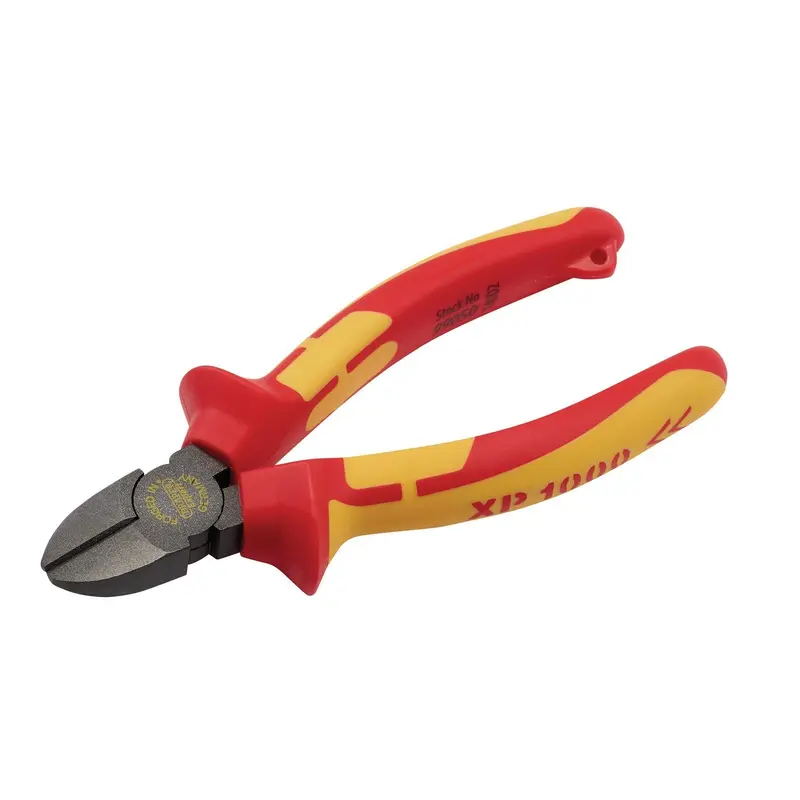 Draper Xp1000 Vde Diagonal Side Cutter, 140mm, Tethered - XP1000SC
