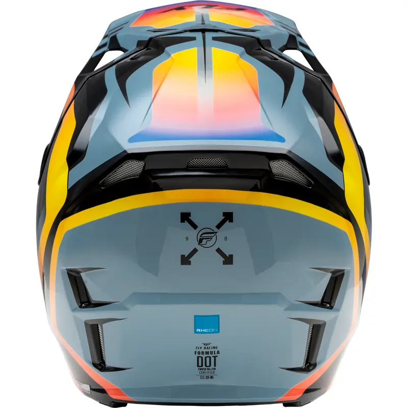Formula Cp Krypton Helmet Grey/Black/Electric Fade Xs