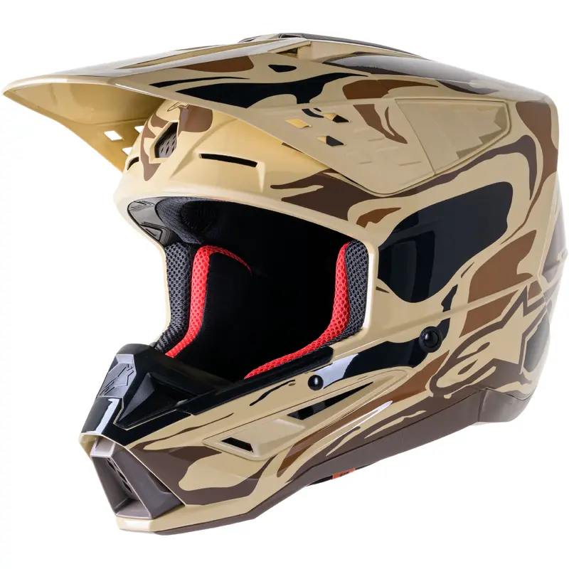 S M5 Mineral Helmet Dark Brown/Kangaroo Matte Lg