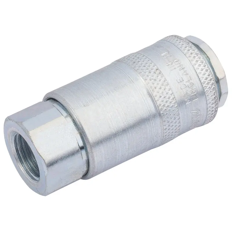 Draper 1/4" Female Thread Pcl Parallel Airflow Coupling - A21CF02 PACKED