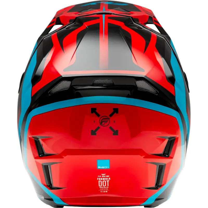 Formula Cp Krypton Helmet Red/Black/Blue Sm