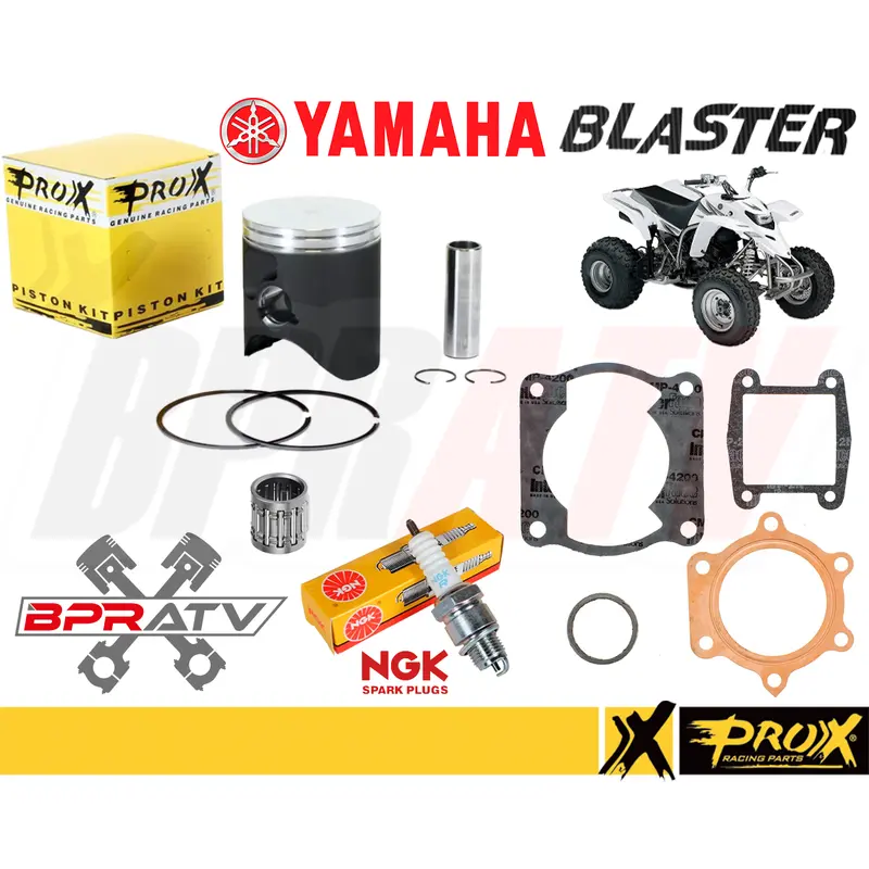 Yamaha Blaster YFS 200 67.75mm Pro X Big Bore Piston Gaskets Pin Bearing NGK Kit