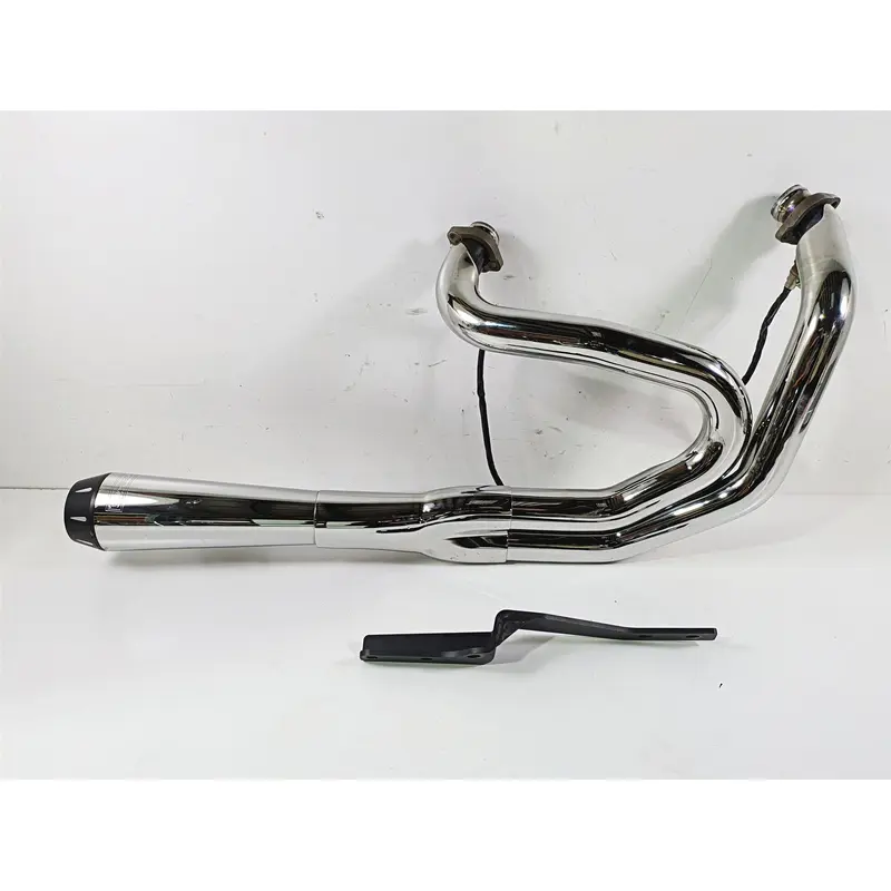 2011 Harley FXDC Dyna Super Glide Bassani Road Rage Exhaust System 1D32R