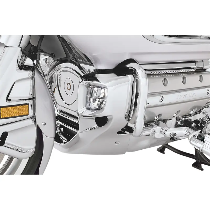 SHOW CHROME Lower Cowls - Chrome - Rectangular 52-908