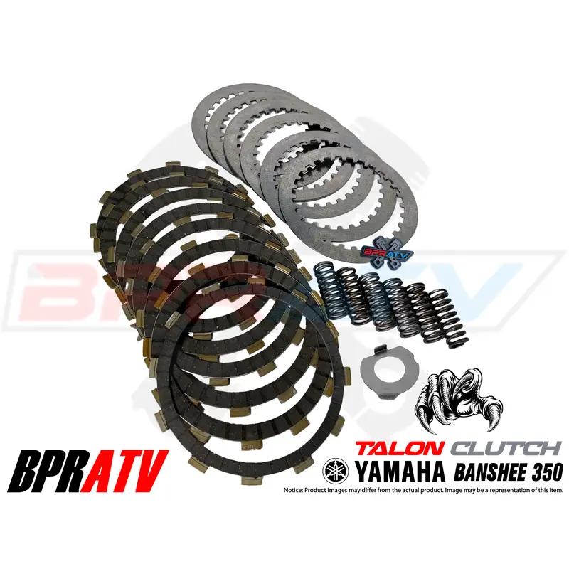BPRATV Banshee 350 YFZ 350 Heavy Duty Steel Fibers Springs 7/8 Plate Clutch Kit