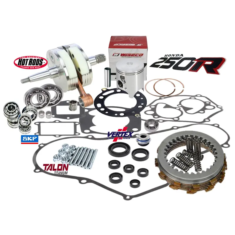 86-89 Honda TRX250R Rebuild Kit Complete Bottom Motor Engine Repair Redo Kit