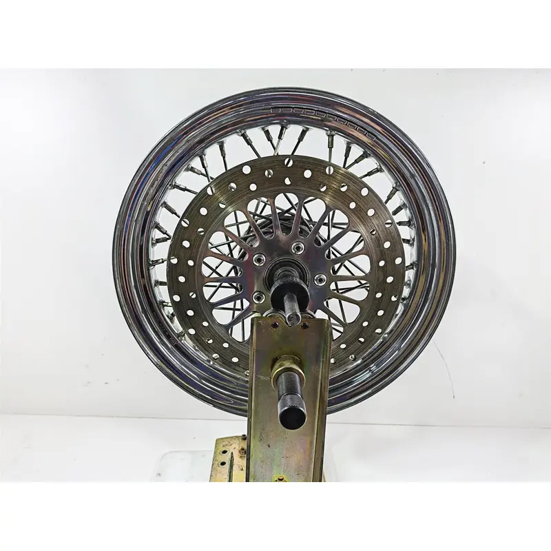 2004 Harley FLSTCI Softail Heritage Front Wheel Rim Rotor 16x3 READ 43005-05A