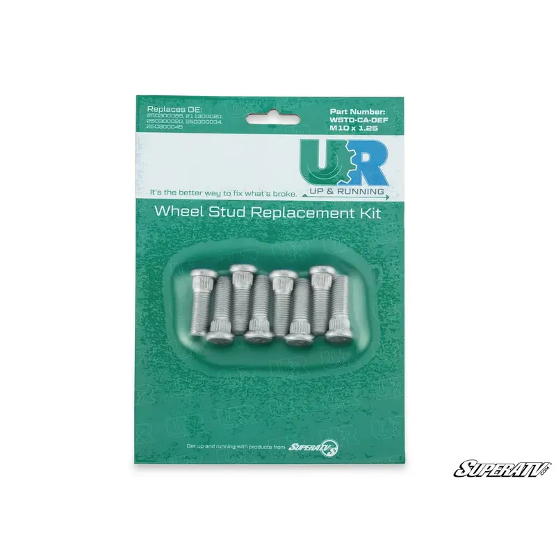 Up & Running Can-Am Maverick Sport Wheel Studs