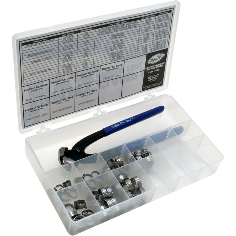 MOTION PRO Clamp Kit - Fuel Line 12-0083