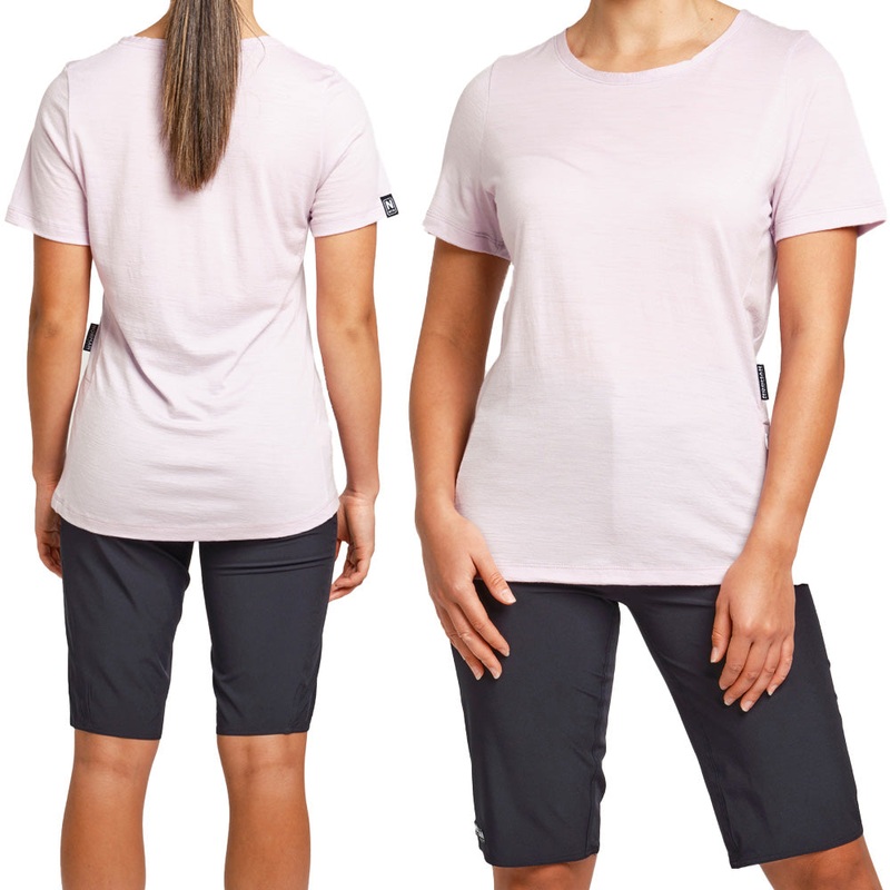 Norman MTB Women's Marino-Edge Short Sleeve Tech Tee - Women's M - Lilac